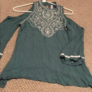 A tank top with sleeves